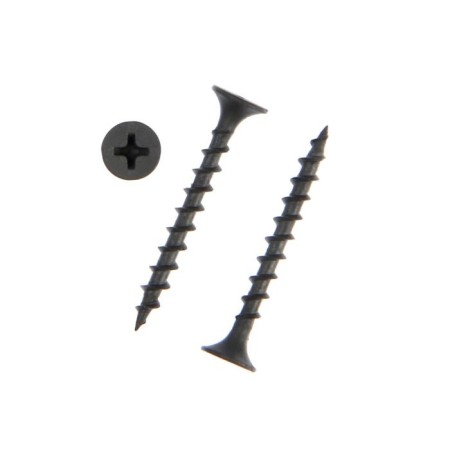 Self-tapping screws of gypsum plastic tundra Krep 3.5x35 mm, phosphate, 200 pcs.