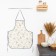 Apron kitchen without a pocket 60x70 cm, mix, cotton 100%