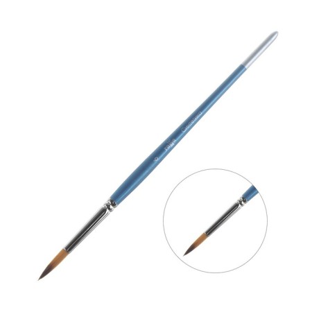 Synthetic brush, round No. 6, Gamma