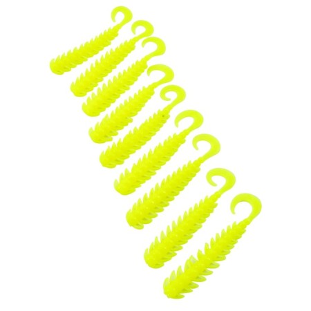 Twizter Yaman Pro Ruff, 7.6 cm, color #02-cheartreuse, packaging 10 pcs.-2