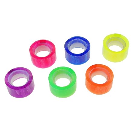 Adhesive tape color 24 mm x 15 m., Mix