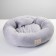 A bed with a fish, 45x35x11 cm, gray