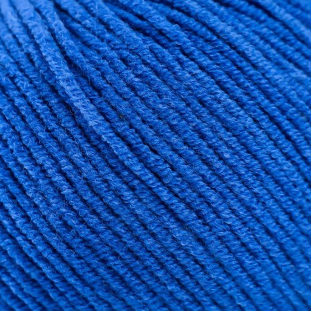 Yarn "Jeans" 55% cotton, 45% acrylic 160m/50g (47 cornflower)-3