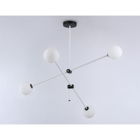 Suspended Ambrella Light, Modern, TR2505, 4XG9, white, black color-1