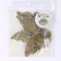 Set for decorating "butterflies" with patterns, set 12 pcs, color silver