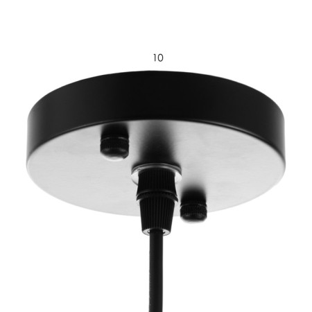 Lamp Bayerlux "Alser" E27 40W Black 15x15x14-114 cm-6