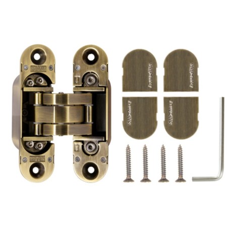 Loop of hidden installation Armadillo Universal 3D-CH 60 AB, with 3D-reg., Bronze color-3