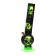 Bong, H-32 cm, "skulls", acrylic, green