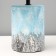 Hell lamp "Amanda" E27 40W gray-blue 20x20x33 cm