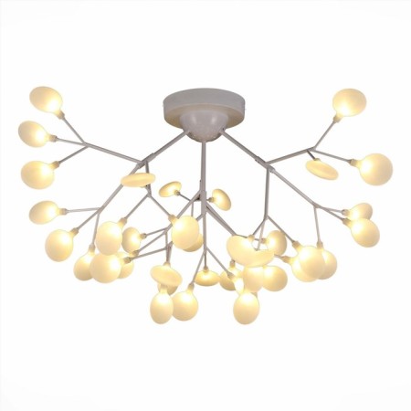 Ceiling EVOLUCE lamp. Sle250102-36. Avola. 36x3 W, G4, 4000K, 80x80x40 cm, white color