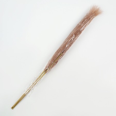 Pampas artificial grass, height 70 cm, 6 brushes, brown color-3