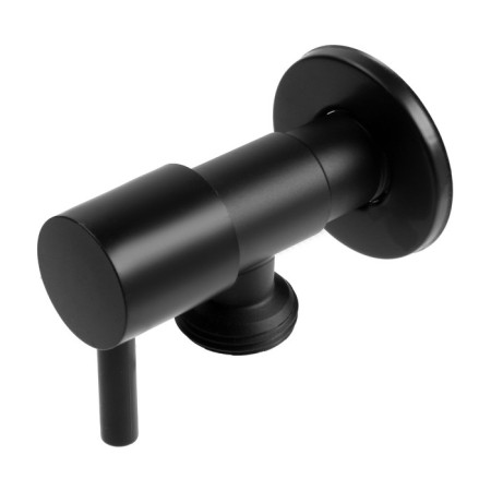 Carbon on the corner Zein English, 1/2 "x 3/4", crane-boux brass, stainless steel, black-1
