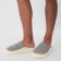 Male slippers, size 44-45, gray color