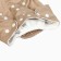 A set of reusable diapers "Leaves", 3-8 kg, white, brown color, 2 pcs., Baby me