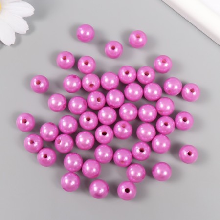 A set of beads "Pearls" d 12 mm, 250 gr, lilac