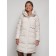 Coat insulated winter female, size 50, beige color