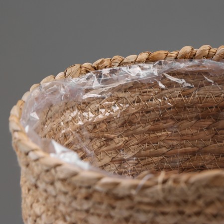 Kashpo wicker "safari", 25.5x25.5x23 cm, natural-3