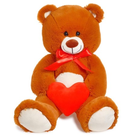 Soft toy "Bear Valentine", 95 cm-3