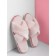 Women's slippers Amaro Home, fur, size 36-38, pink color