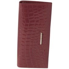 Optima nice, glossy skin, burgundy crocodile color