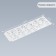 Tencil of border plastic "Aborigines" 40x12 cm