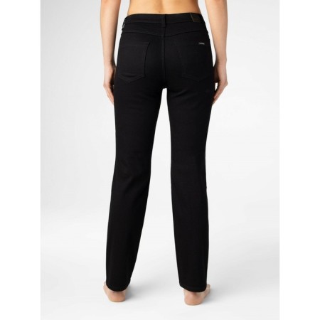 Women's jeans with high landing Conte Elegant, size M, color Deep Black-1