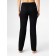 Women's jeans with high landing Conte Elegant, size M, color Deep Black