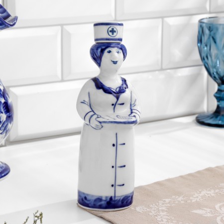 Snar "nurse", 0.25 l, 20 cm, gzhel