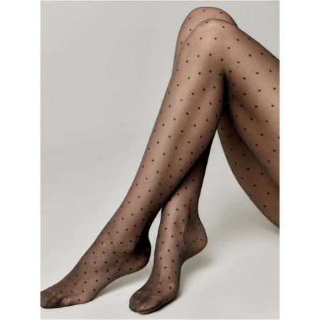 Women's tights Fantasy Dots, Size 4, Nero color-3