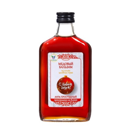 New Year. New Year's honey balm Altai Anti-Prostude, 250 ml-3