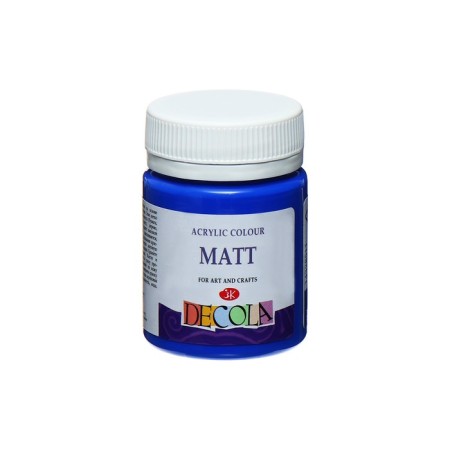 Acrylic matte paint 50 ml, ZHK Decola, Ultramarin, 14328511-2