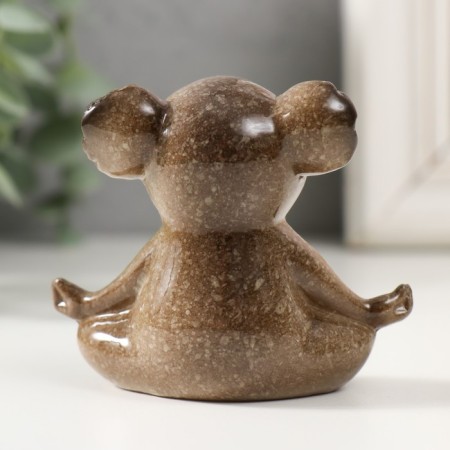 Souvenir Polystone Lak "Coala in the Lotus Pose" 3.5x7.5x6.5 cm-2