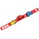 Silicone Bracelet with interchangeable jibitsami, 3 jibits included, cars