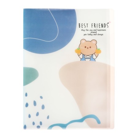 A4 folder with 40 transparent files "Beast", mix-1