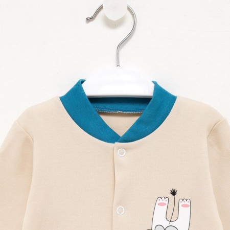 Nursery blouse, milk/Leo color, height 62 cm-1