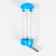 Drill for a cage, 500 ml, 9 x 6.5 x 23 cm, blue
