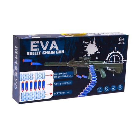 Automatic blaster "Professional", shoots soft bullets-6