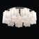 Ceiling Ceiling ST LUCE. SL116.052.12. ONDE. 12x60 watts, E27, 90x90x31 cm, silver color