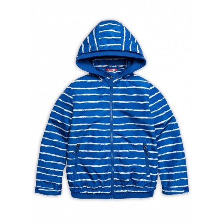 Windbreaker for girls, height 122 cm, blue color