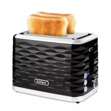 Toster KitFort KT-2086, 930 W, 7 frying modes, 2 toasts, black-silver