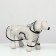 Dog raincoat, size M (DS 26, OG 38-41, Osh 40 cm), black