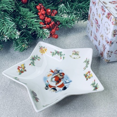 Lenardi "New Year" dish, length 20 cm