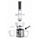 Moulinex Ju550D10 juicer, centrifugal, 800 watts, 2/0.8 l, black-silvery