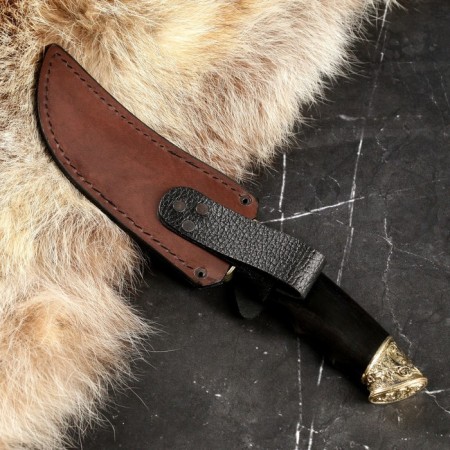 Нож Тур, сталь - Х12МФ-4