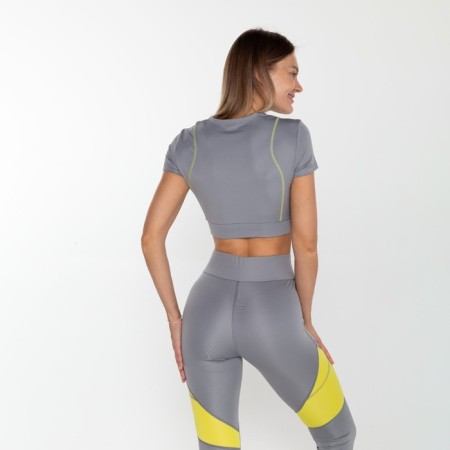 Female legins, gray color, size 46-5