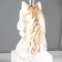 Horse table lamp E14 40W white 22x22x41 cm Risalux