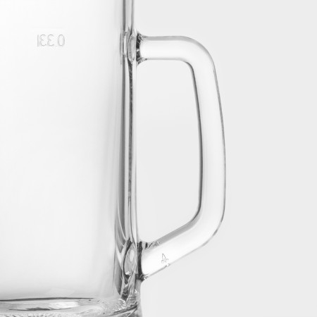 A set of glass mugs for beer Luminarc "Dresden", 330 ml, 2 pcs-2