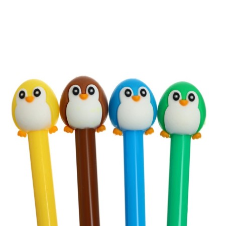 Pen-Gel Prirkok "Penguin", mix-2