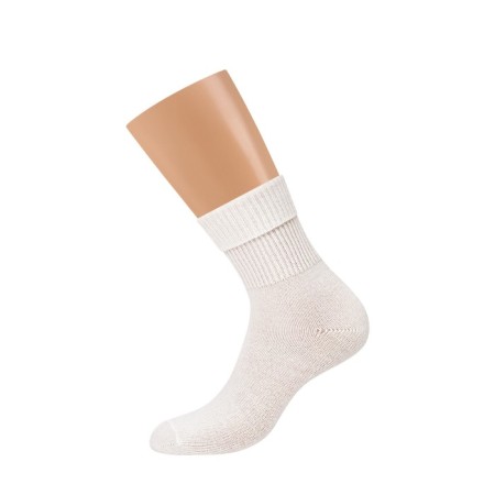 Women's socks mini inverno, single size, Avorio color-1