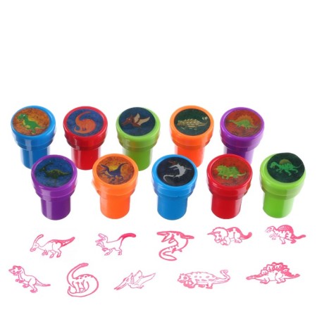 Printing color "world of dinosaurs" set of 10 pcs.-1